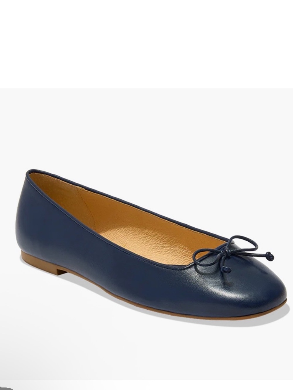 Jack Rogers Kenlyn Midnight Blue Ballet Flats Size 7.5
